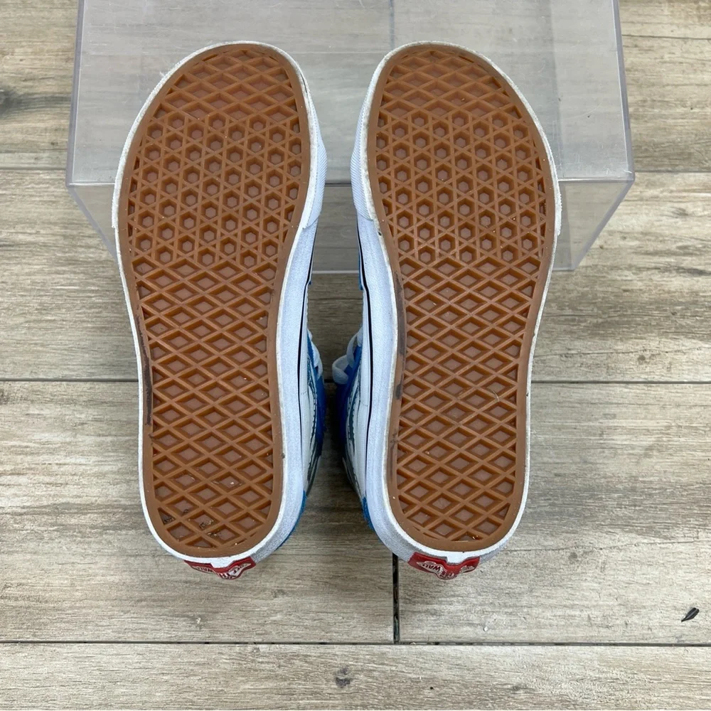 Vans Off The‎ Wall Mediterranean Blue Men's Size 4.5 Women's Size 6 - Picture 4 of 8